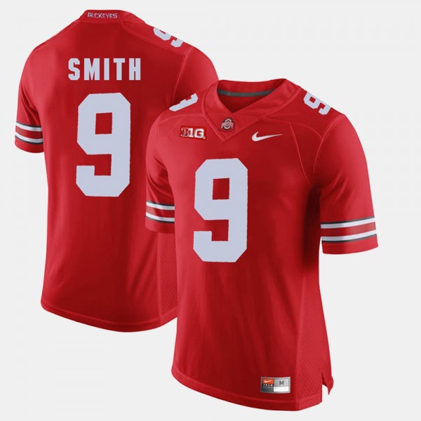 Ohio State Buckeyes Devin Smith Men's #9 Game Alumni Scarlet College Football Jersey 2404LGXD1